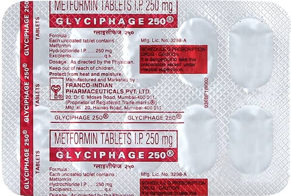 Glyciphage 250 Tablet