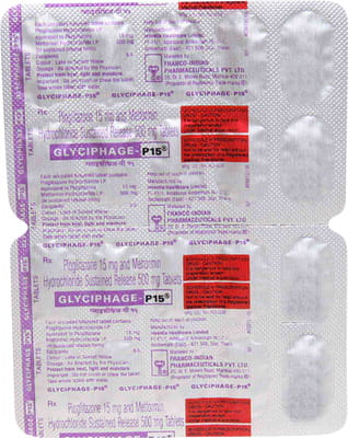 Glyciphage P 15mg Strip Of 10 Tablets