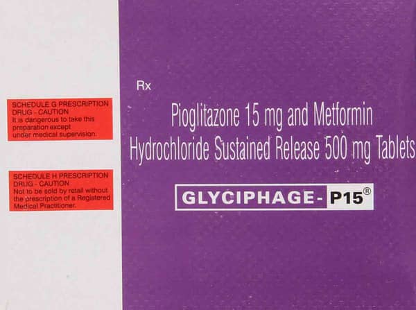 Glyciphage P 15mg Strip Of 10 Tablets