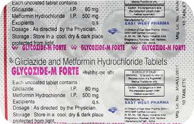 Glycozide M Forte Strip Of 10 Tablets