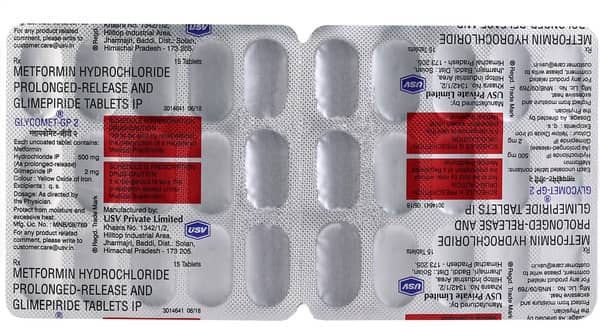 ग्लायकोमेट जीपी 2 टैबलेट