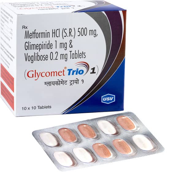Glycomet Trio 1 Tablet