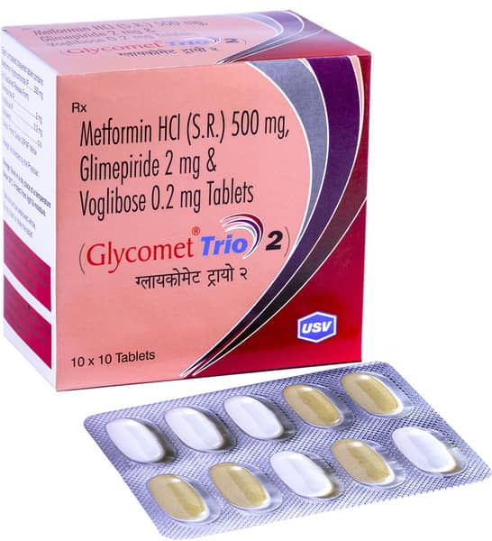 Glycomet Trio 2 Tablet