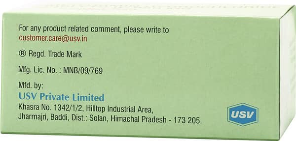 Glycomet 850mg Strip Of 10 Tablets