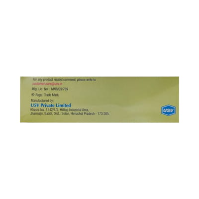 Glycomet Gp 1/500mg Strip Of 10 Tablets