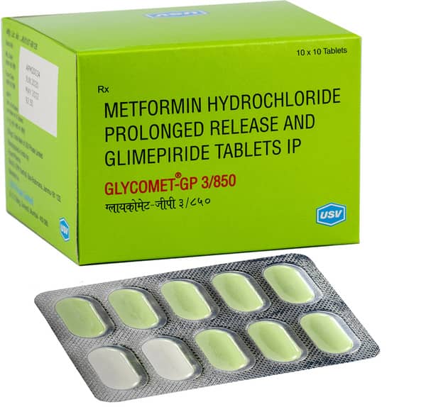 Glycomet-GP 3/850 Tablet