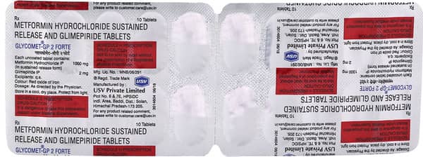 Glycomet-GP 2 Forte Tablet