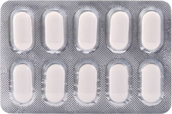 Glycomet Sr 850mg Strip Of 10 Tablets