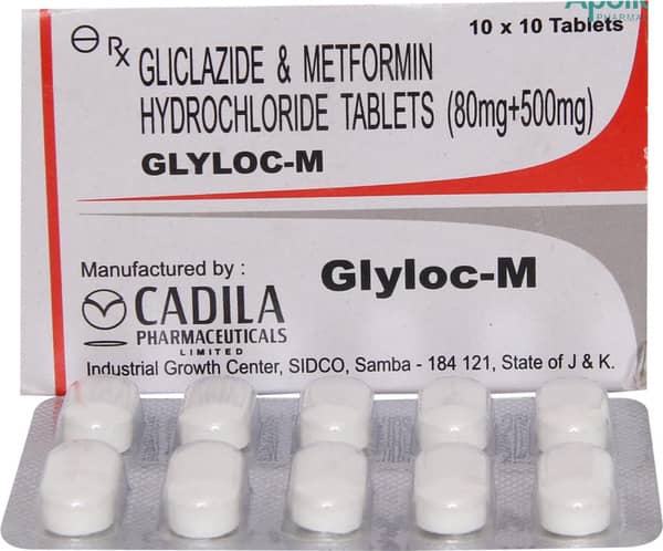 Glyloc M Strip Of 10 Tablets