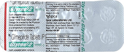 Glyree 2mg Strip Of 10 Tablets