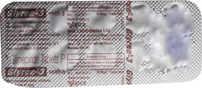 Glyree 3mg Strip Of 10 Tablets