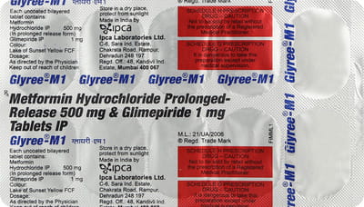 Glyree M1 Strip Of 10 Tablets