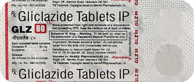 Glz 80mg Strip Of 10 Tablets