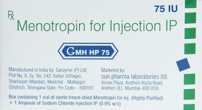 Gmh Hp 75iu Dry Vial Of 1 Powder For Injection