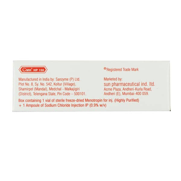 Gmh Hp 150Iu Dry Vial Of 1 Powder For Injection