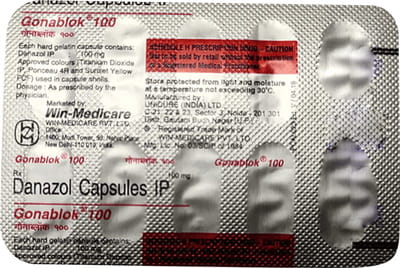Gonablok 100mg Strip Of 10 Capsules