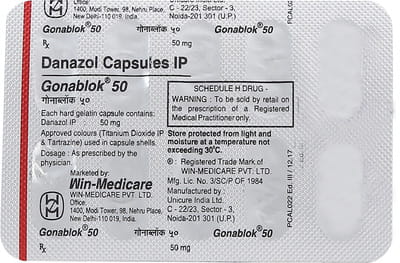 Gonablok 50mg Strip Of 10 Capsules