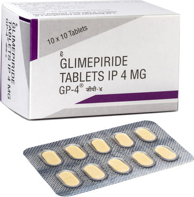 Gp 4mg Strip Of 10 Tablets