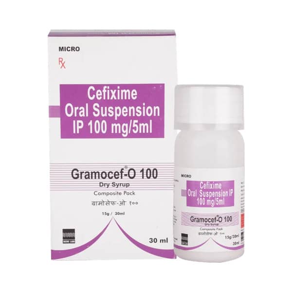 Gramocef O 100mg Suspension 30ml