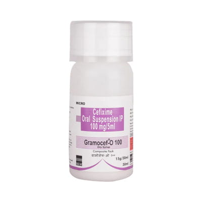 Gramocef O 100mg Suspension 30ml