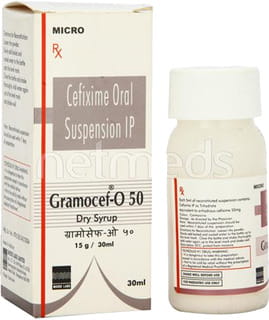 Gramocef O 50Mg Bottle Of 30Ml Dry Syrup