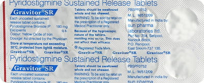Gravitor 180mg Sr Strip Of 10 Tablets