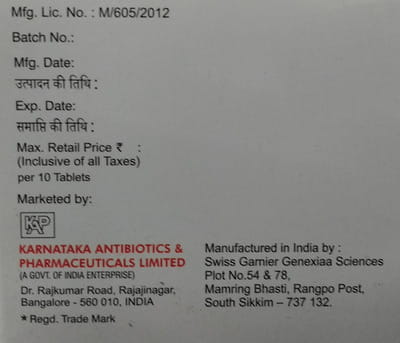 Grenil Strip Of 10 Tablets