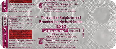 Grilinctus Bm Strip Of 10 Tablets