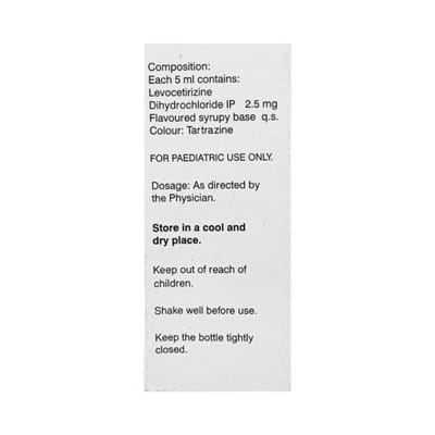 Hatric 2.5mg Bottle Of 30ml Syrup