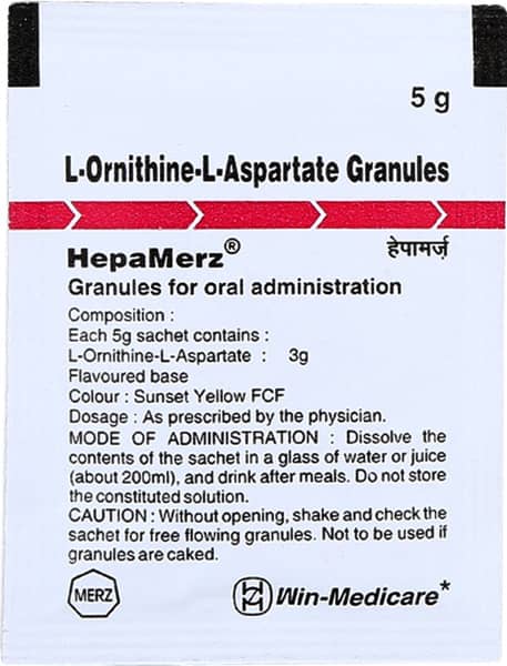 Hepamerz Sachet Of 5gm Granules
