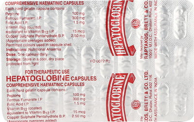 Hepatoglobine Strip Of 30 Capsules