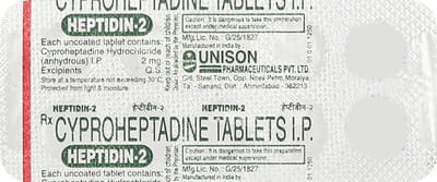 Heptidin 2mg Strip Of 10 Tablets