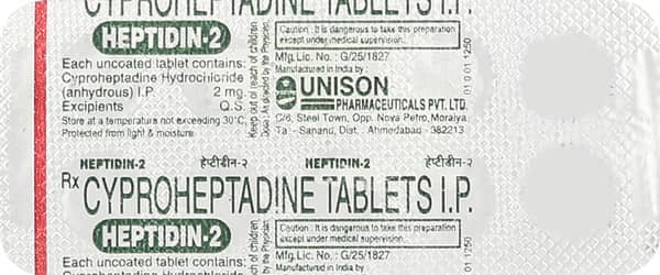 Heptidin 2Mg Strip Of 10 Tablets