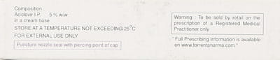 Herpex 5% Tube Of 5gm Cream