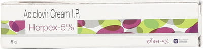 Herpex 5% Tube Of 5gm Cream