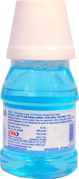 Hexidine 0.2% Bottle Of 80ml Mouth Wash