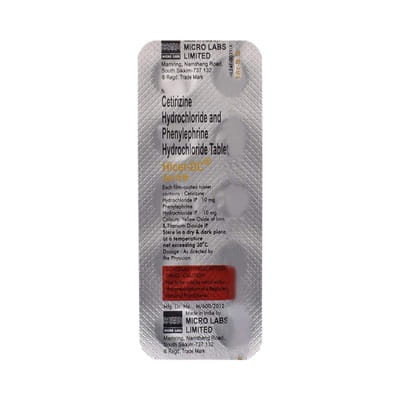 Hicet Dc Strip Of 10 Tablets
