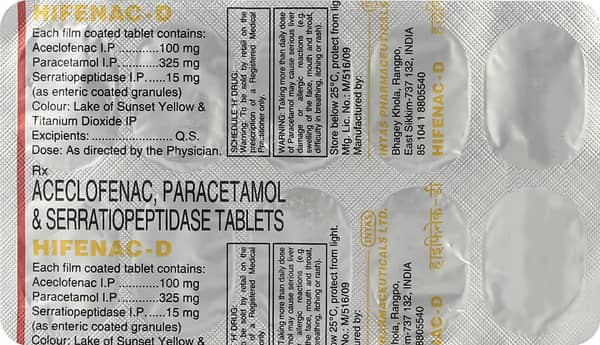 Hifenac-D Tablet