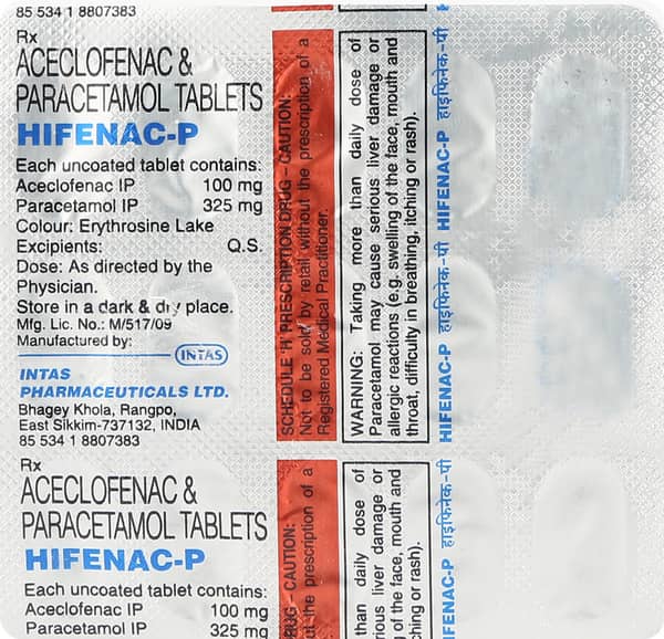 Hifenac P Tablet
