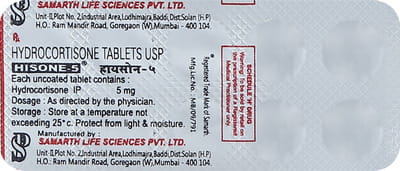 Hisone 5mg Strip Of 10 Tablets