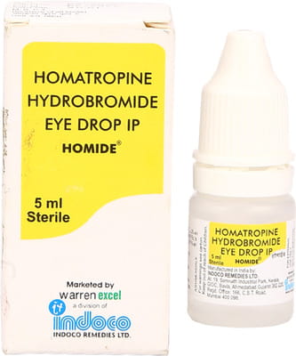 Homide Bottle Of 5ml Eye Drops