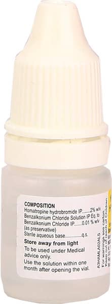 Homide Bottle Of 5ml Eye Drops