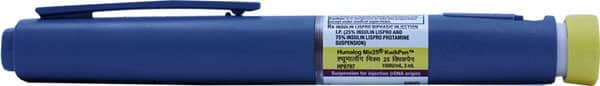 Humalog Mix 25 Kwikpen Pre Filled Pen Of 3ml Suspension For Injection