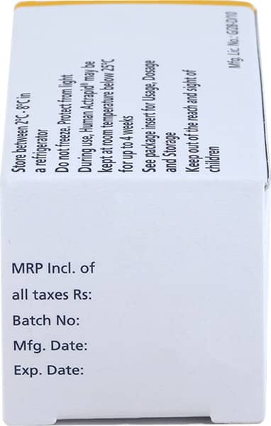 Human Actrapid Solution For Injection
