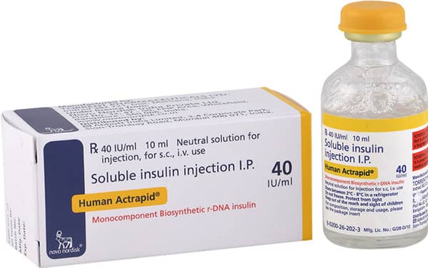 Human Actrapid Solution For Injection