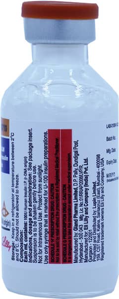 Huminsulin 30/70 100iu Vial Of 10ml Injection