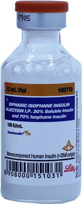 Huminsulin 30/70 100iu Vial Of 10ml Injection