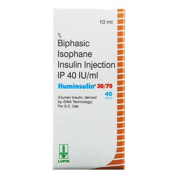 Huminsulin 30/70 40Iu Vial Of 10Ml Injection