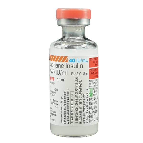 Huminsulin 30/70 40Iu Vial Of 10Ml Injection