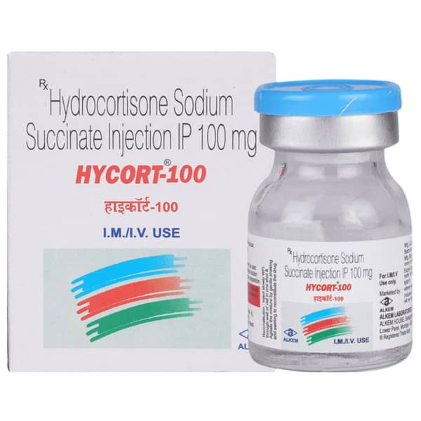 Hycort 100Mg Dry Vial Of 1 Powder For Injection